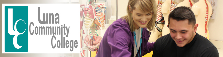 Luna Community College banner